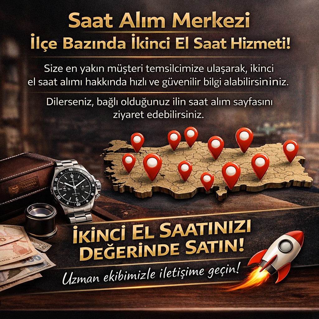 İkinci el saat alan yerler İstanbul lüks saat alımı